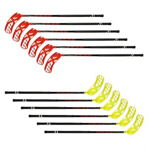 12 bâtons floorball DEFENDER, 85cm