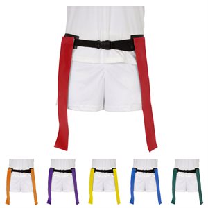 Ceinture de flag-football a double fanions