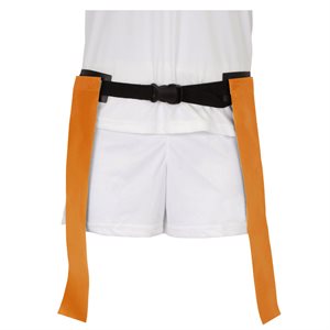 Ceinture de flag-football a double fanions orange