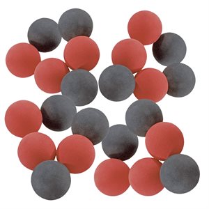 24 balles de mini-hockey