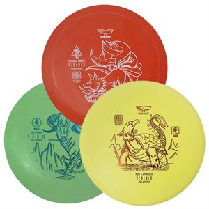 3 disques pour disque-golf
