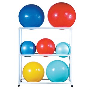 Chariot à ballons d'exercice en plastique ABS