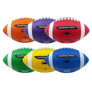 6 ballons de football en caoutchouc, #6
