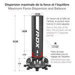 Ens. RDX Kara de boxe, sac de frappe sur pied et paire de gants 
