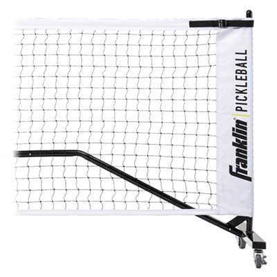 Ens. de filet de pickleball en acier avec roues Franklin, 22'