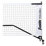 Ens. de filet de pickleball en acier avec roues Franklin, 22'