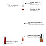 Flèche Arrowsoft en mousse pour débutants, 76 cm (30'')