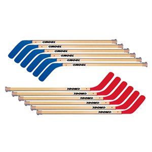 12 bâtons de hockey DOM Gain, 42"