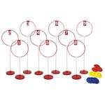 Ens. de frisbee golf intérieur, 9 cibles