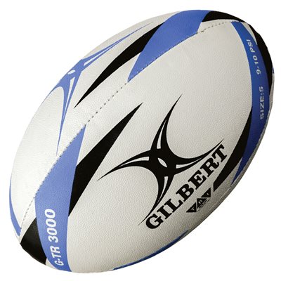 Ballon de rugby d'entraînement en caoutchouc Gilbert G-TR3000 Ballon de rugby d'entraînement en caoutchouc Gilbert G-TR3000