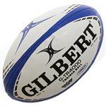 Ballon de rugby d'entraînement en caoutchouc Gilbert, #5