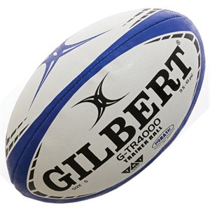 Ballon de rugby d'entraînement en caoutchouc Gilbert, #5