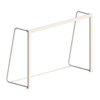 Paire de buts de handball pliants junior en acier peint, 5' x 7' Paire de buts de handball pliants junior en acier peint, 5' x 7'