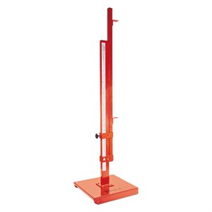 Paire de montants de compétition pour saut en hauteur en acier