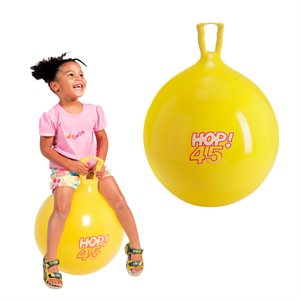 Ballon sauteur en vinyle robuste Hop!, 45 cm (18")