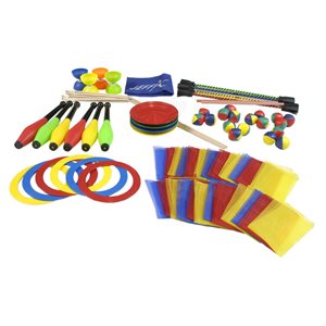 Ens. de 67 items de jonglerie