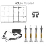 Paire de buts de soccer Kwik Goal® Evo 2.1 Evolution, 8' x 24' x 3' x 9' 