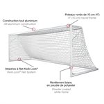 Paire de buts de soccer Kwik Goal® Fusion, 8' x 24' x 3' x 8'