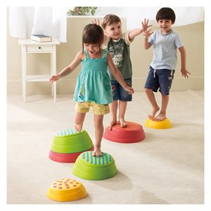 6 WePlay Rainbow river stones