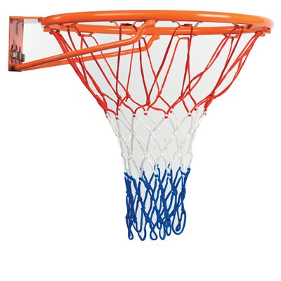 Filet de basketball tricolore en nylon Filet de basketball tricolore en nylon