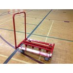 Chariot à poteaux de volleyball 1-7 / 8" en acier Laurentian Athletics