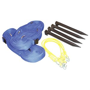 Lignes de jeux ajustables pour terrain de volleyball, 1"