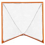 But de lacrosse de compétition en acier avec filet, 6' X 6' X 7'