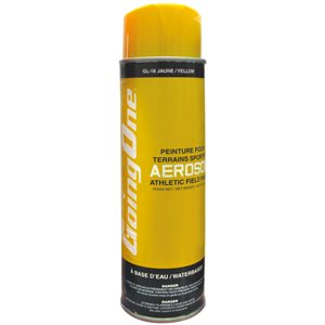 Canette de peinture aérosol Going One jaune 