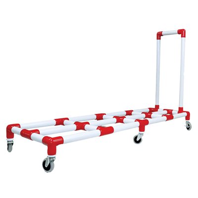 Chariot à matelas en PVC, capacité de 227 kg (500 lb) Chariot à matelas en PVC, capacité de 227 kg (500 lb)