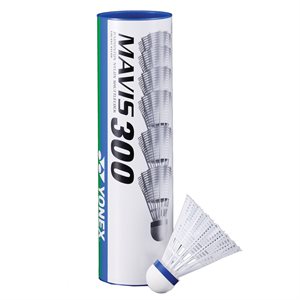 12 volants de badminton, blancs