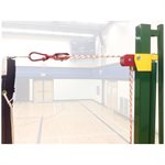 Paire de poteaux hybrides Laurentian Athletics en acier, 1-7 / 8"