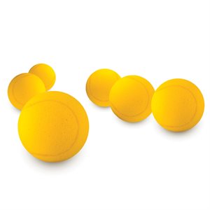 Balle de tennis en mousse haute densité 