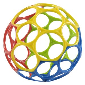 Balle de jeu trouée facile à attraper Oball, 4"