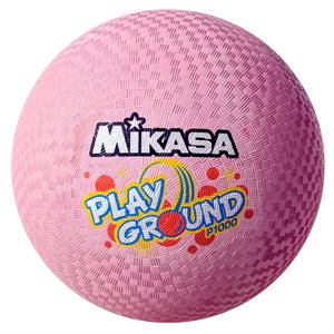 Ballon de jeu en caoutchouc rose Mikasa PlayGround, 25 cm (10")