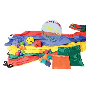 Ens. de jeu de parachute, 12', 33 produits