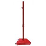 Base portative en acier pour poteau de badminton de 1-7 / 8"