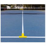 12 marqueurs jaunes de lignes jeu de terrain pickleball