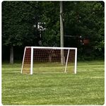 Paire de buts de mini-soccer en aluminium, 5' x 8' x 2'3" x 4'