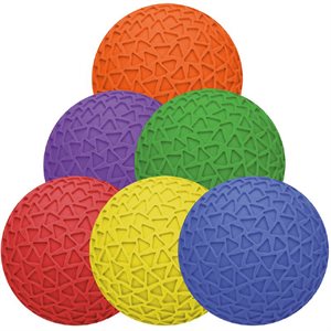 6 ballons texturés Easy Grip, 8"