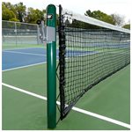 Poteaux et filet de pickleball récréatifs en acier Bison