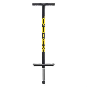 Bâton sauteur QU-AX, capacité de 80 kg (176 lb), noir