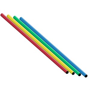 4 tiges de jeu rondes en plastique