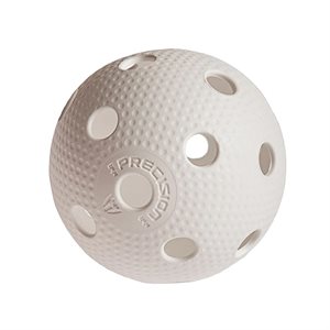 Balle de floorball Exel Precision Pro League blanche