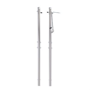 Poteaux de volleyball en acier 8,9 cm (3-½")