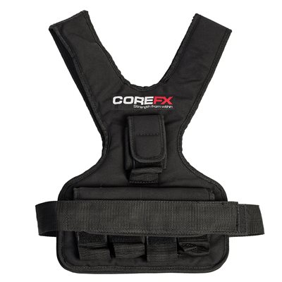 Veste lestée ajustable en nylon CoreFX Pro, 20 lb
