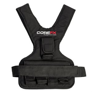Veste lestée ajustable en nylon CoreFX Pro, 20 lb