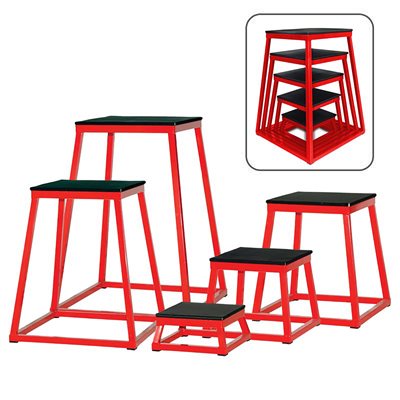 5 boîtes pliométriques, 6" à 30" 5 boîtes pliométriques, 6" à 30"