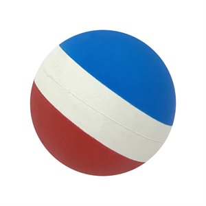 Balle rebondissante en caoutchouc et mousse haute densité, 2-½"