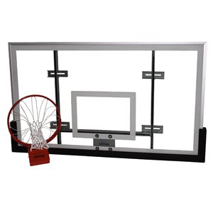 Ens. de basketball avec système de conversion, montage avant