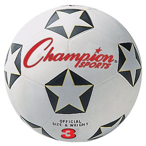 Ballon de soccer récréatif en caoutchouc Champion, #3